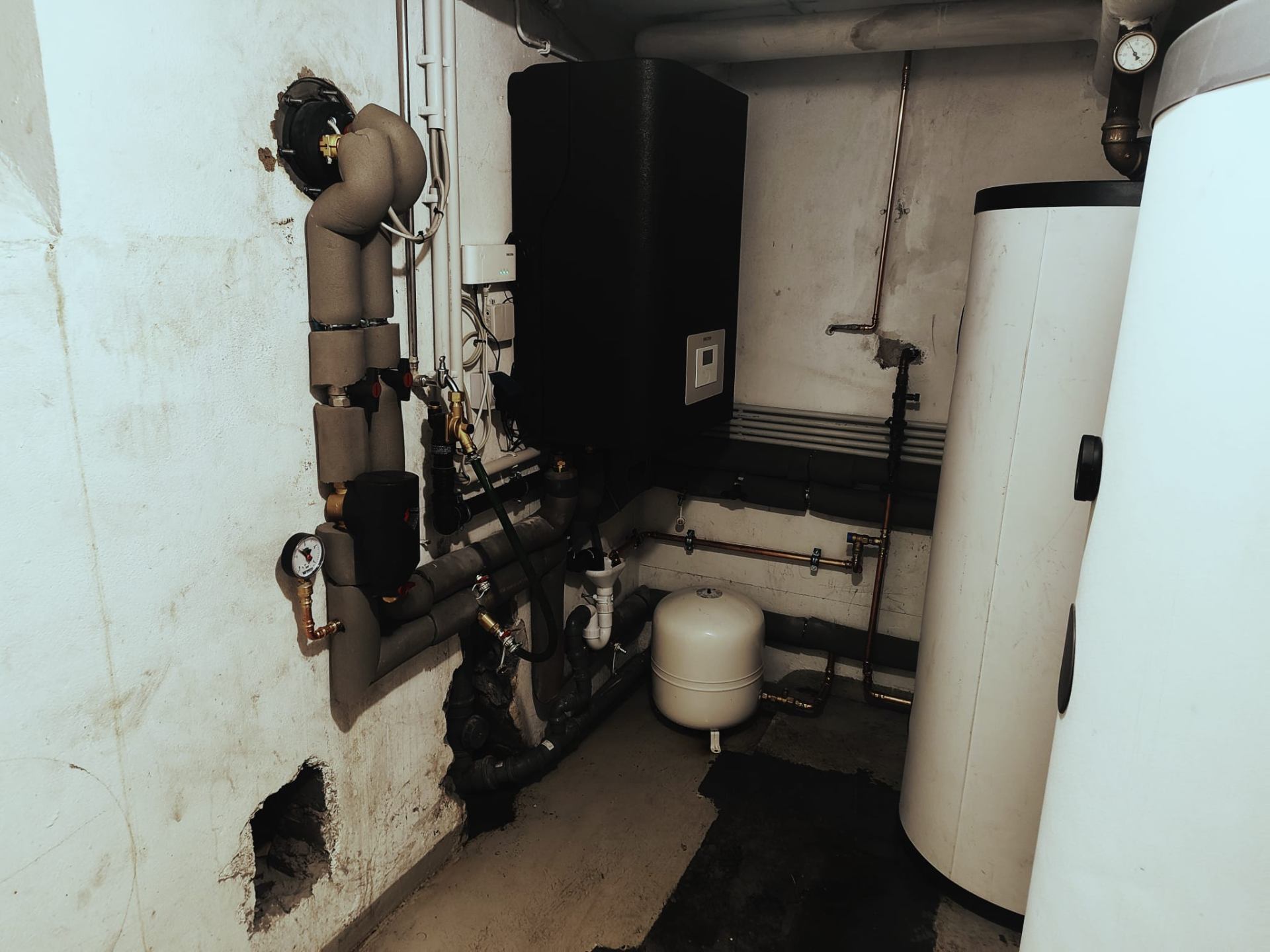 Heizungsanlage mit Pufferspeicher